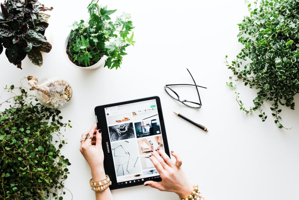 A calm online learning space